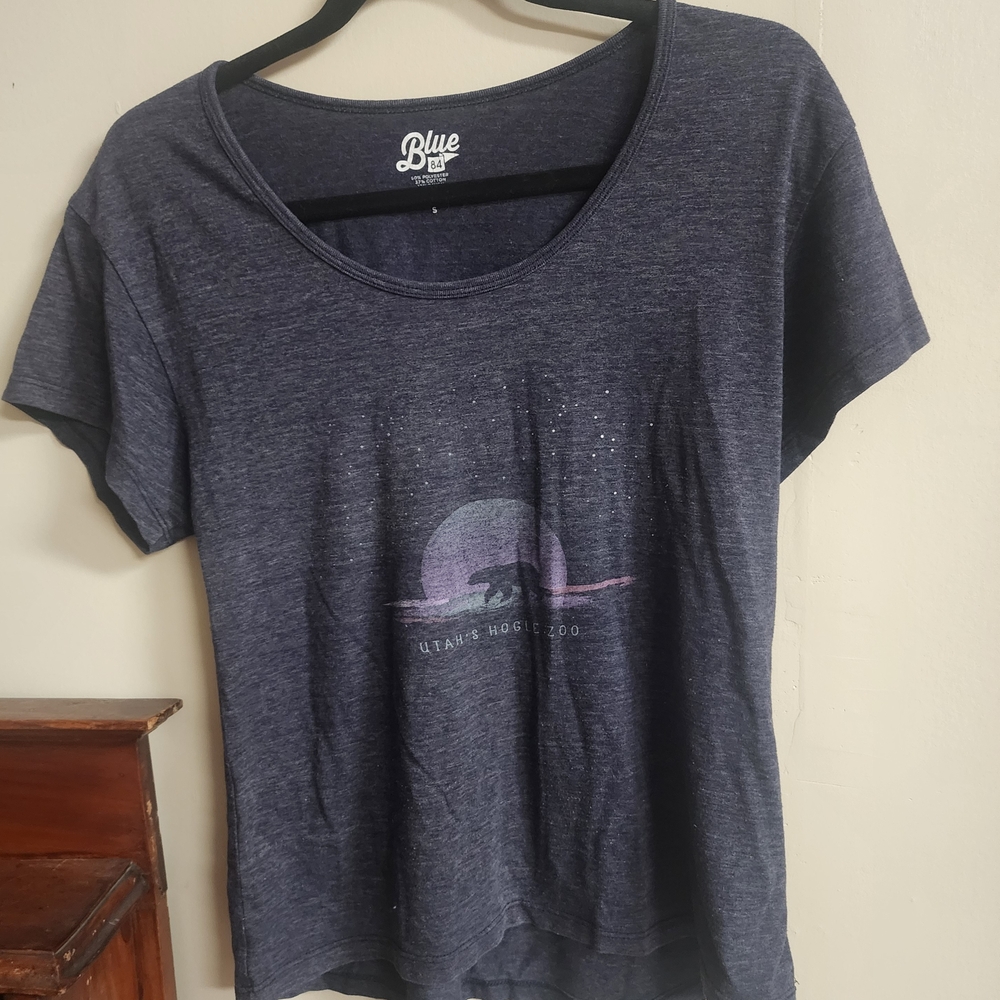 Women's Gray Graphic T-Shirt